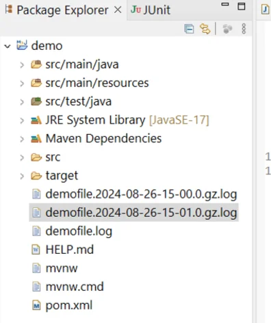 Implementing Rolling File Appenders with Logback